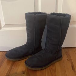 UGG Blue Suede Boots size 7