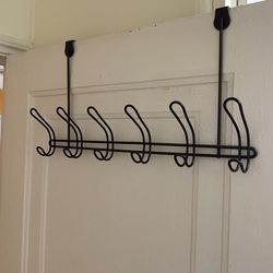 Over The Door Towel Belt Tie Hat Rack