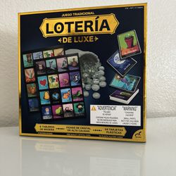 Loteria De Luxe Board Game Mexican Bingo Exclusive Juego Tradicional