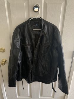 Burnside Leather Jacket Medium