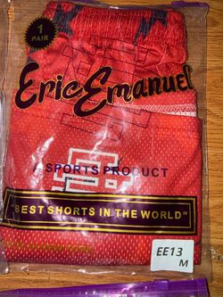 Eric Emanuel EE13 Mesh Shorts Red Medium