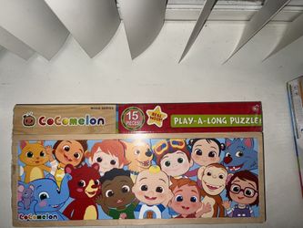 Wooden Coco Melon Character 15 Piece Puzzles  