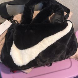 Nike faux tote bag