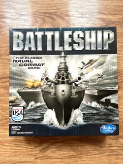 Hasbro Portable Classic Battleship Game