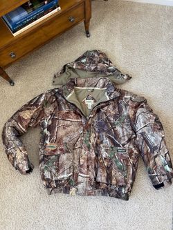 Realtree Camo Hunting Jacket with Hood