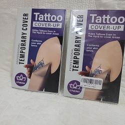 2 Pack Tattoo Cover-up (2 Packs: One New, Open Box, and One New)