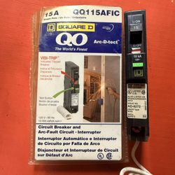 Circuit Breaker 15A Single Pole 