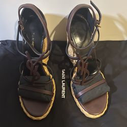 YSL 4 inch high heel size 38