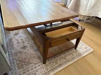 Rustic Wood Coffee Table