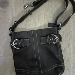 Leather Coach Bag
