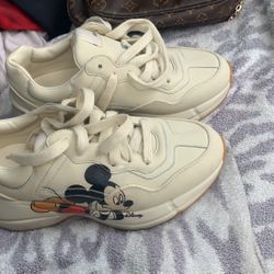 Mickey Shoes Gucci Kids Size 35
