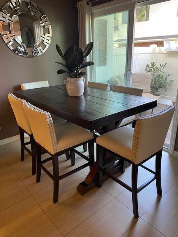 Indoor And Outdoor Farmhouse Dining Tables And Kitchen Islands.