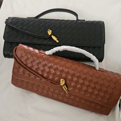 2 New Woven Purses – $35 For Both