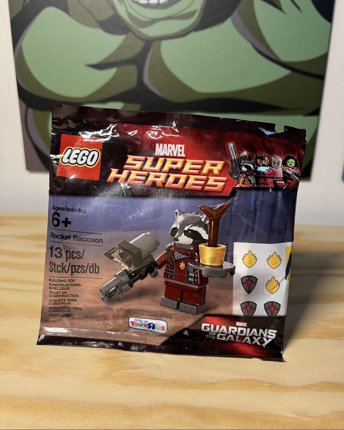 Lego Marvel Rocket Raccoon Poly Bag Sealed