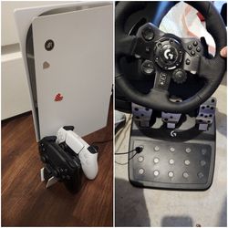 PS5+Wheel Logitech G923