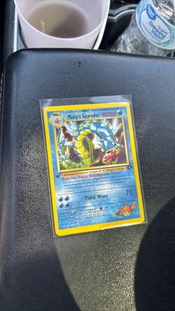 Misty's Gyarados Pokémon Card 13/132