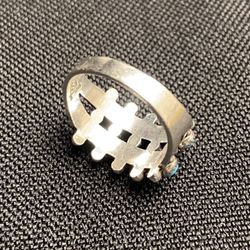 VINTAGE ZUNI STERLING RING 