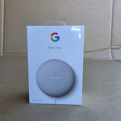 Brand New In Sealed Box Google Mini Nest Smart Speaker 2nd Generation 