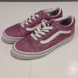 Vans Glitter Pink - Size 3y