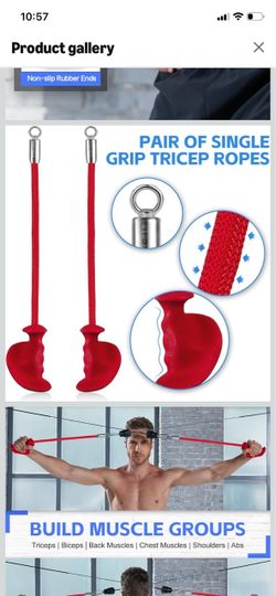 HXD-ERGO ergonomic tricep pull down attachment