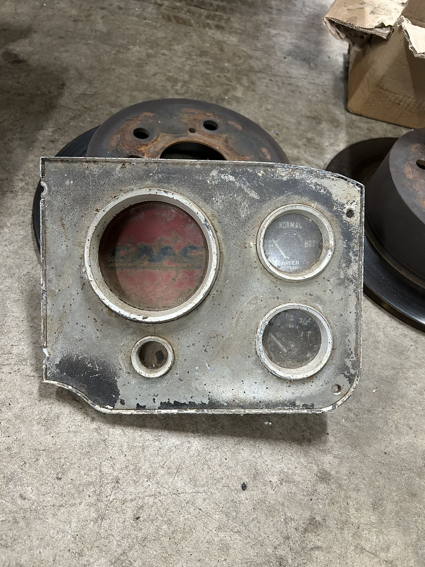 1955-59 GMC Dash Panel