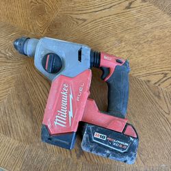 Milwaukee  M18 1” rotary hammer drill w/ battery