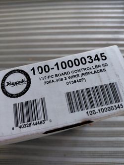 Raypak Pool Heater Control Board