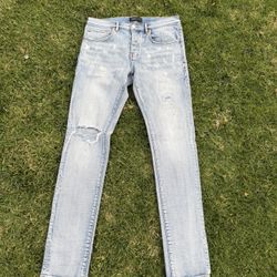 Purple Jeans Size 34