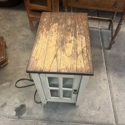 Antique Bed Side Table 