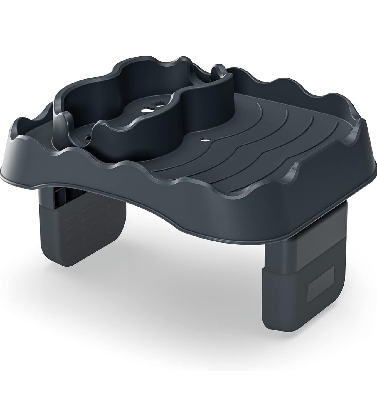 Brandnew Hot Tub Table Tray, Adjustable Hot Tub Side Table, Nonslip Drink Caddy with 2 Cup Holders, Keep Snacks-Drinks Handy and Dry, Fits Inflatable 