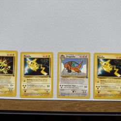 Vintage Pokémon Cards From 1999