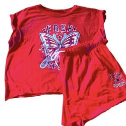 2 PC NEW FREE SPIRIT Top N Shorts 
