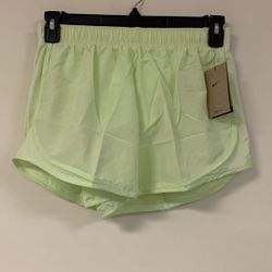 Nike Women’s Dri-Fit Tempo Running Shorts Sz M. Lime. Gt
