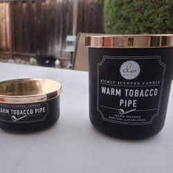 Warm Tobacco Pipe Candle