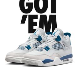 Jordan 4 Military Blue Brand New