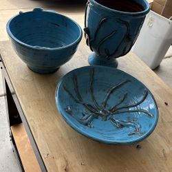Tuvalu Pottery Bowls
