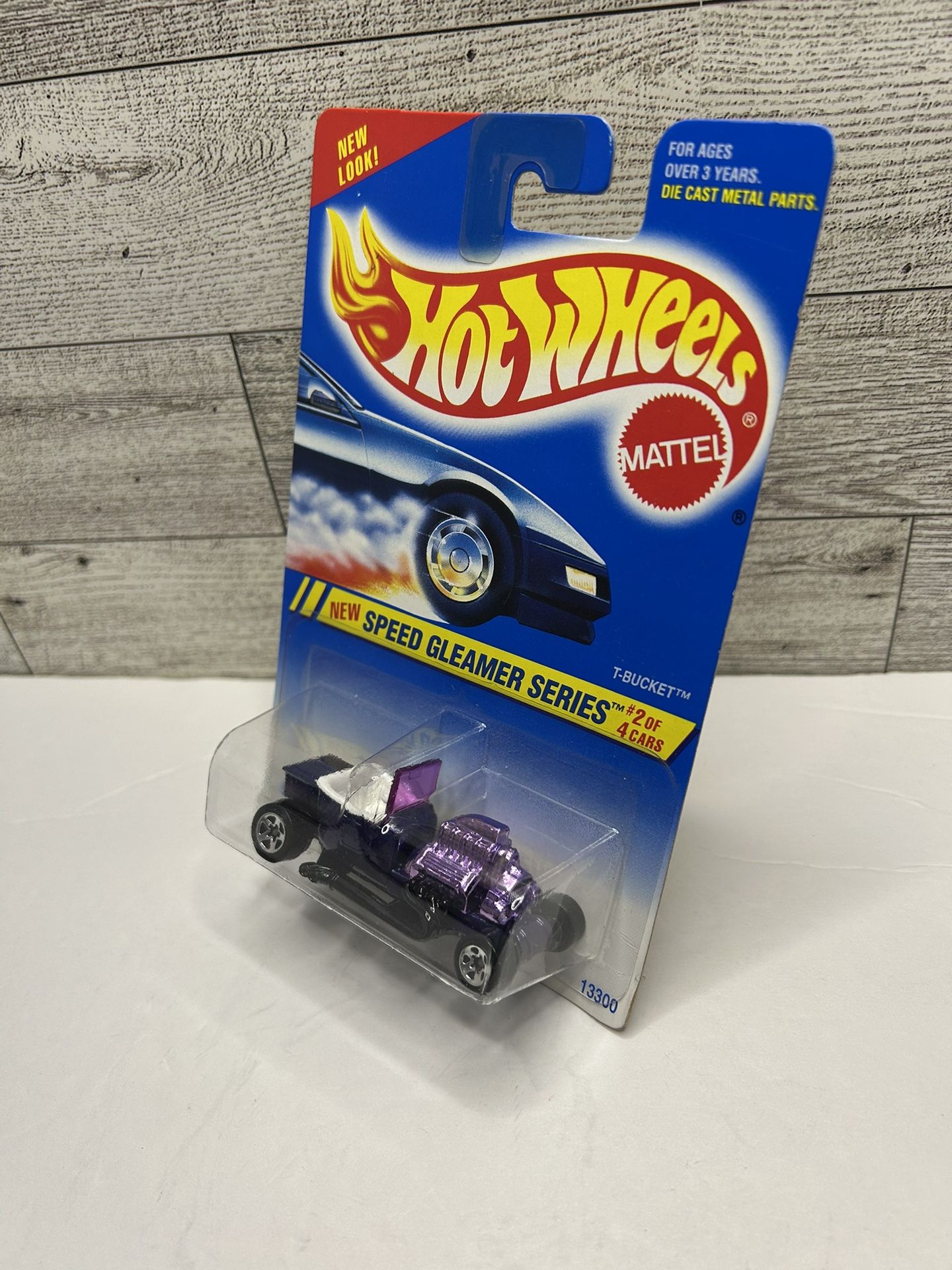 Vintage Hot wheels Purple ‘1994 T - Bucket / New Speed Gleamer Series • Die Cast Metal • Made in Malays