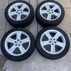 Toyota Corolla Matrix 17 inch Wheels 5x100 Rims 215/50r17 Tires 