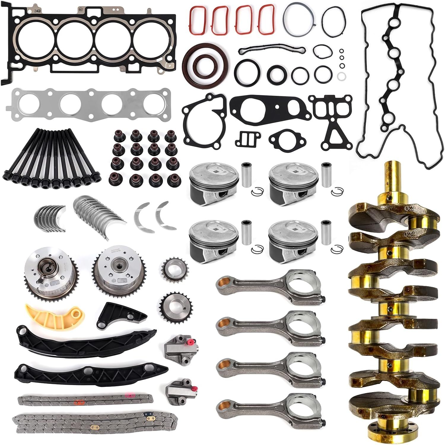 Engine Rebuild Overhaul Kit for Kia Optima/Sportage/Sorento, for Hyundai Sonata/Tucson