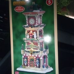 Christmas Tree Clock Collectable