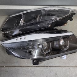 09-12 Bmw 323i 325i 328i 335i 335d Sedan LED DRL Projector Headlights Luces Focos Micas Faros Faroles Headlamps 