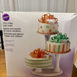 Wilton Pillar 3 -Tier Cake Stand