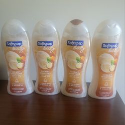 Bundel Deal Softsoap Body Buttery Shea & Almond Oil  ×4