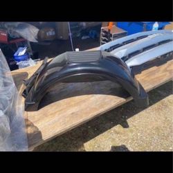 13” trailer fenders with brackets