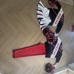 SNL Spartan Cheerleaders Costumes - Large
