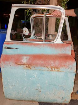 1959 Chevy Apache 3600 truck doors for 1 driver's, 1 passenger