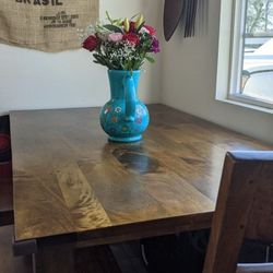 Crate And Barrel Dinning Table