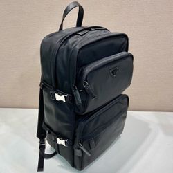P Logo Men’s Backpack Black