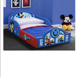 Mickey Mouse Toddler Bed 