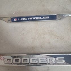 Los Angeles Dodgers License Plate